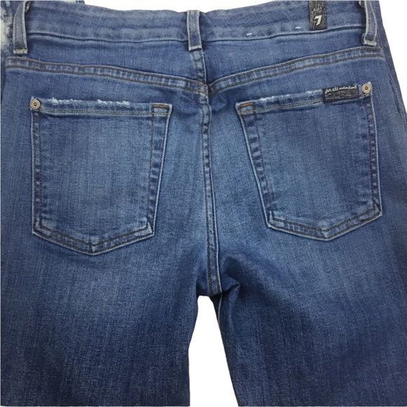 7 For All Mankind Ankle Skinny Jeans - Picture 5 of 7